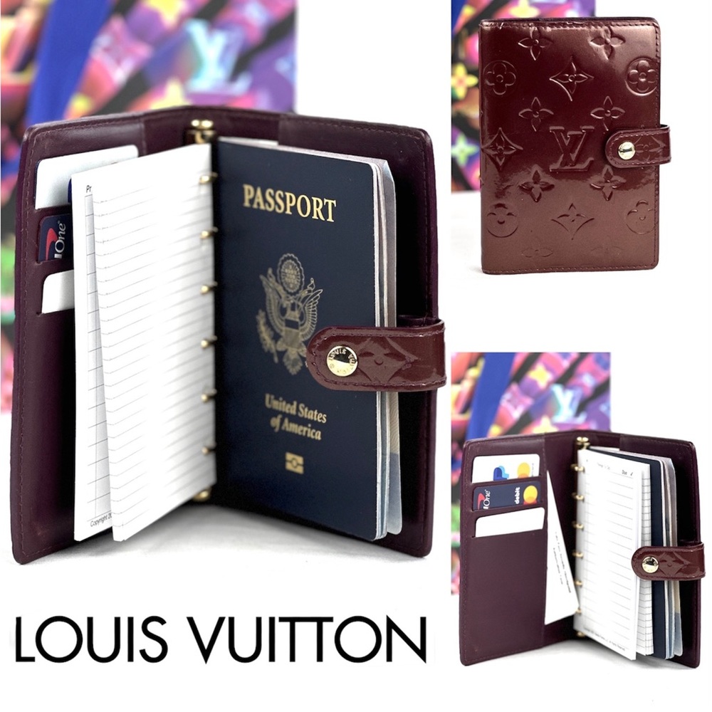 🌎 LOUIS VUITTON Passport Holder Agenda PM